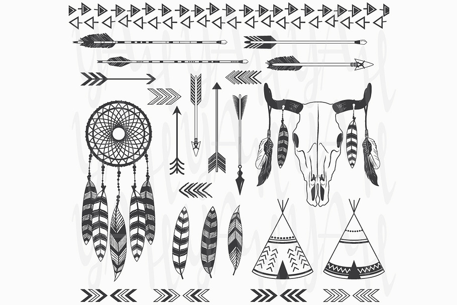 Tribal Indian Collections in Illustrations - product preview 8