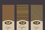 Coffee flyer template.