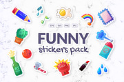 Sarcastic sticker pack
