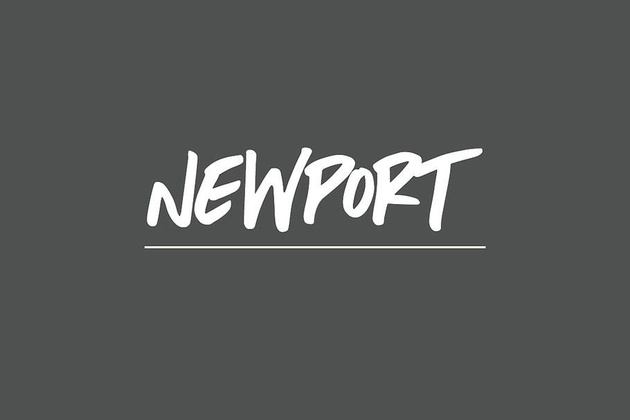 Newport | A Beachy Handwritten Font in Hand-lettered Fonts - product preview 8