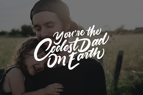 8 Father's Day Lettering Quotes in Illustrations - product preview 1