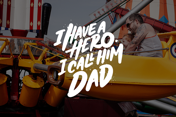 8 Father's Day Lettering Quotes in Illustrations - product preview 4