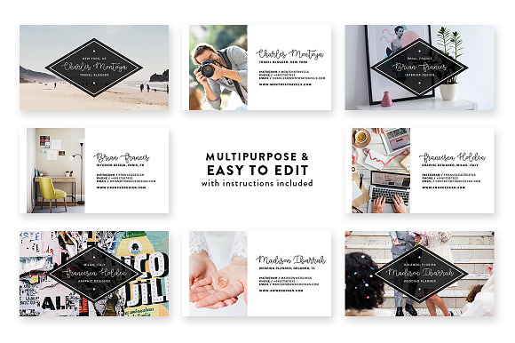 Business Card Template Photography in Business Card Templates - product preview 1