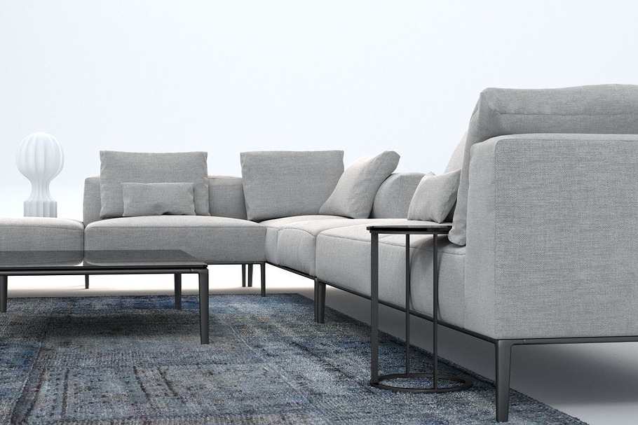 B&B Italia Michel Effe Sofa in Furniture - product preview 3