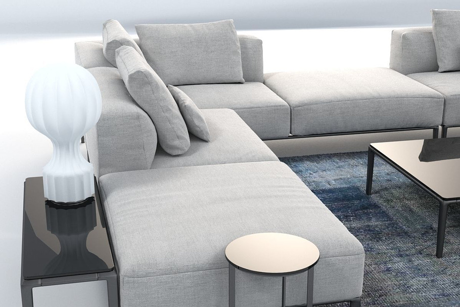 B&B Italia Michel Effe Sofa in Furniture - product preview 4