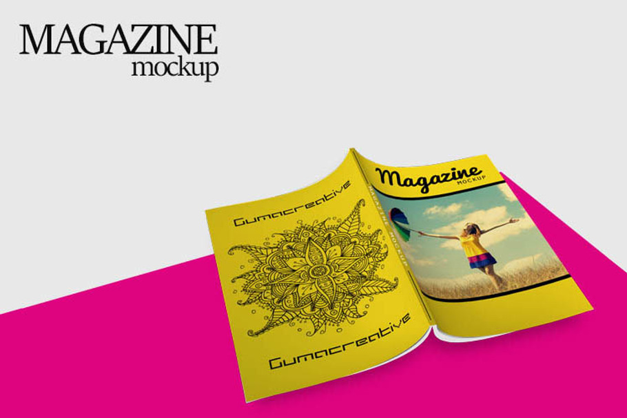 Magazine Mockup in Print Mockups - product preview 8