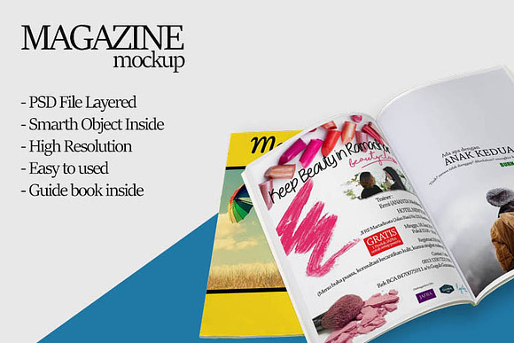 Magazine Mockup in Print Mockups - product preview 2