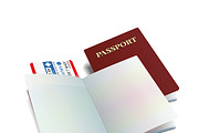 International passport template