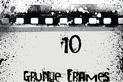 10 Retro Style Grunge Frames