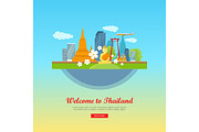 Welcome to Thailand, Travel Poster