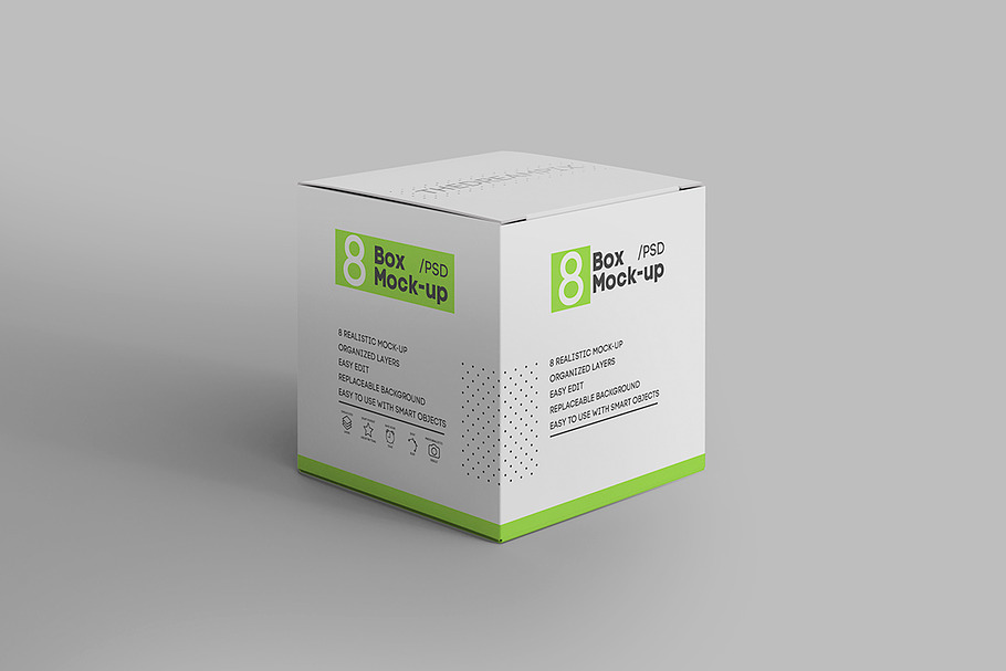 Box Mock-up №2 in Product Mockups - product preview 8