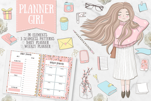Planner Girl. Weekly & daily