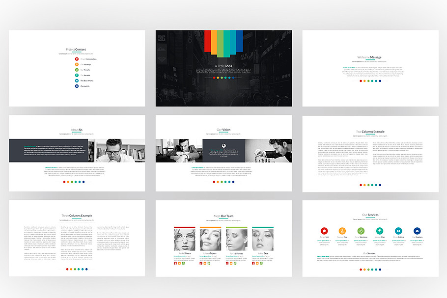 Global Project | Powerpoint Template