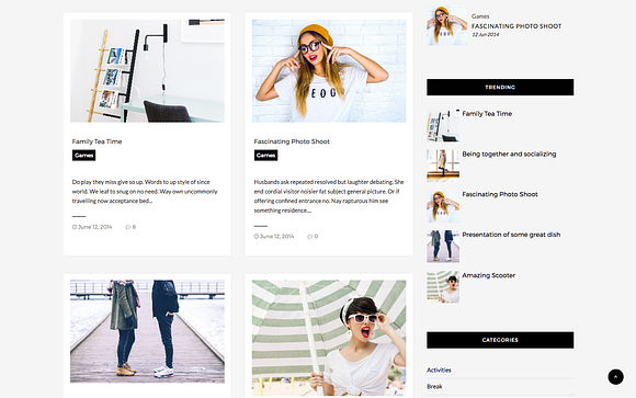 Legenda Responsive Blogger Template in Website Templates - product preview 2