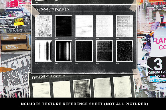 Photocopy Hate Machine | Texture Kit in Photoshop Brushes - product preview 5