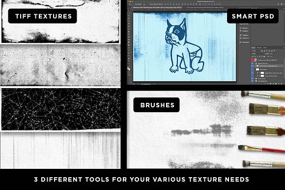 Photocopy Hate Machine | Texture Kit in Photoshop Brushes - product preview 6