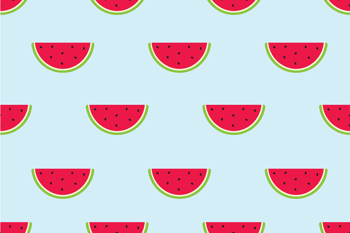 Watermelon seamless pattern in Illustrations - product preview 8