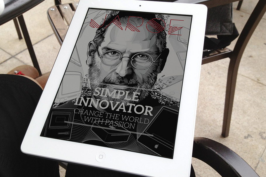 Ipad Magazine Template in Magazine Templates - product preview 8