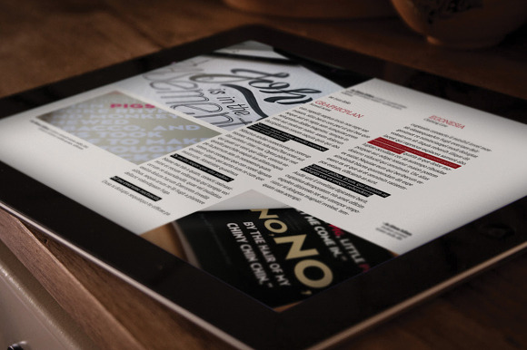 Ipad Magazine Template in Magazine Templates - product preview 2