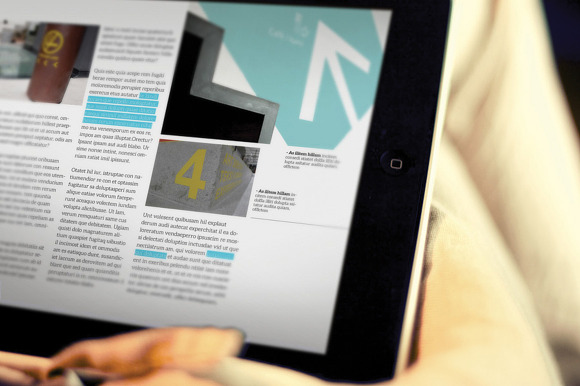 Ipad Magazine Template in Magazine Templates - product preview 3