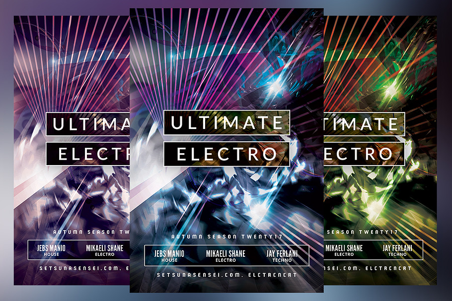 Ultimate Electro Flyer in Flyer Templates - product preview 8