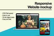 Responsive Website Mockup