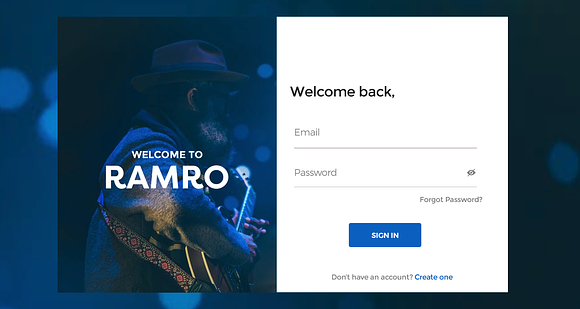 Ramro Web UI Kit - Login/Signups in UI Kits and Libraries - product preview 1