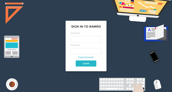 Ramro Web UI Kit - Login/Signups in UI Kits and Libraries - product preview 5
