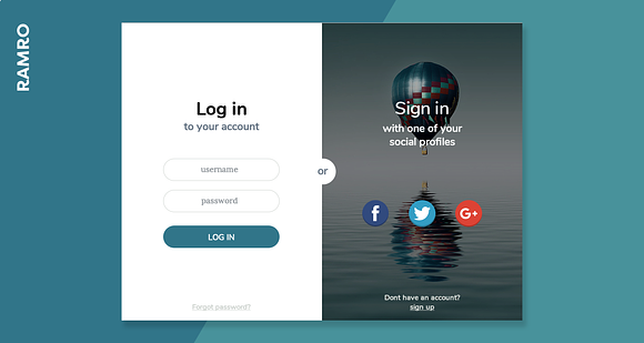 Ramro Web UI Kit - Login/Signups in UI Kits and Libraries - product preview 9