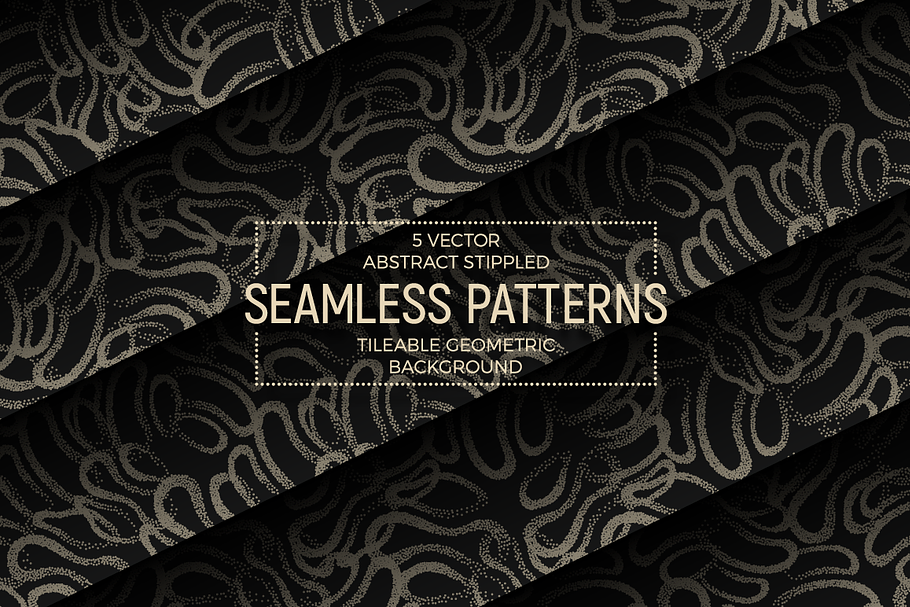Vector Abstract Seamless Patterns in Patterns - product preview 8