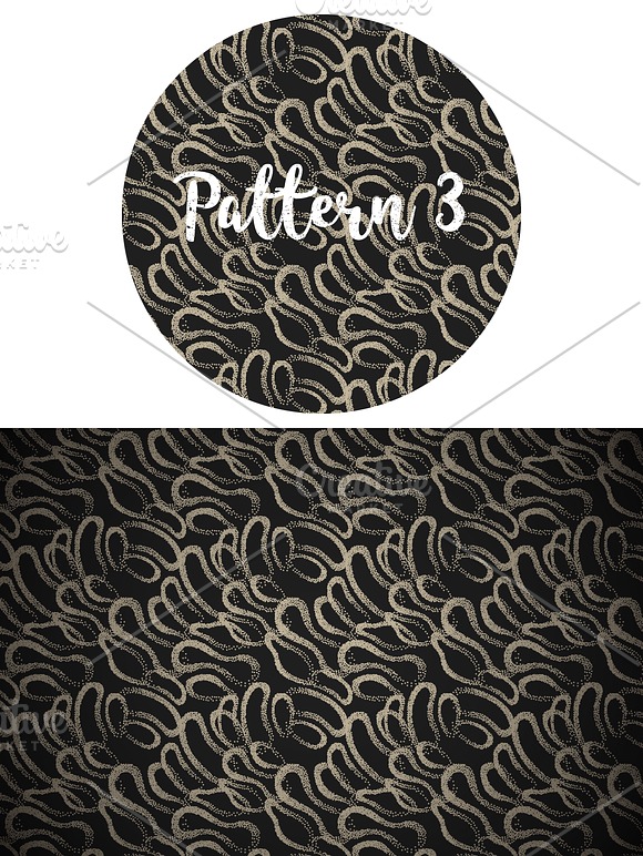 Vector Abstract Seamless Patterns in Patterns - product preview 3