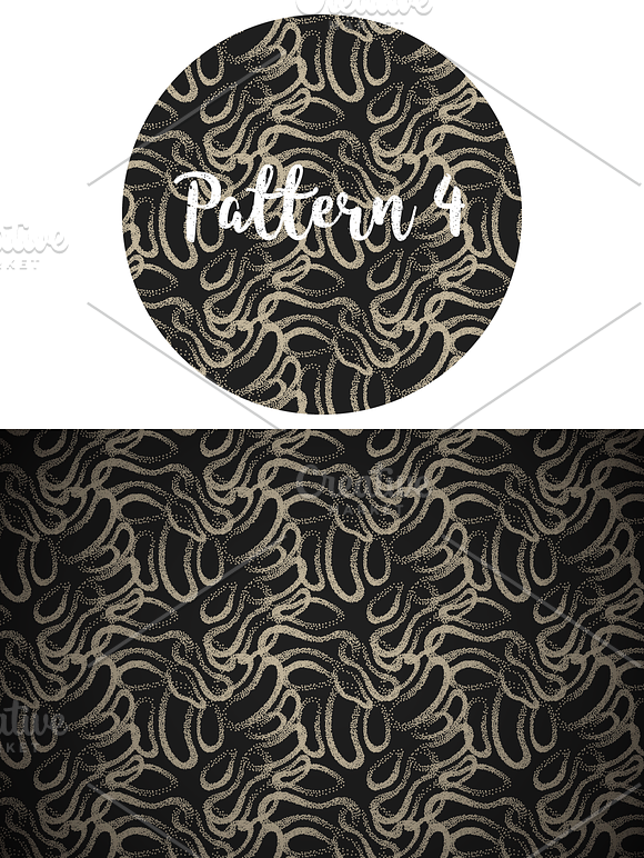 Vector Abstract Seamless Patterns in Patterns - product preview 4