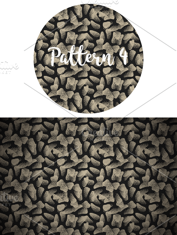 Vector Abstract Seamless Patterns in Patterns - product preview 4