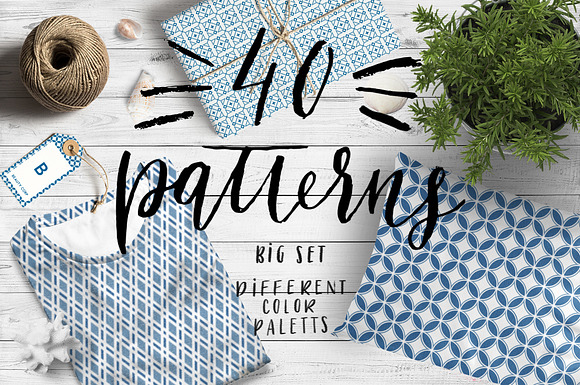 40 seamless patterns set in Patterns - product preview 6