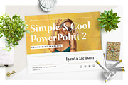 Simple & Cool PowerPoint Template 2