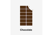 Chocolate flat Illustration