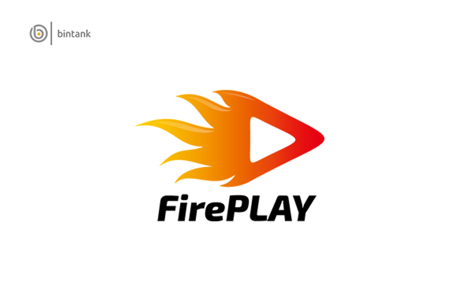 Fire Play Logo in Logo Templates - product preview 8