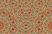 Colorful Ethnic Geometric Seamless Pattern