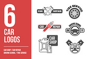 Car logo vector set. Car service