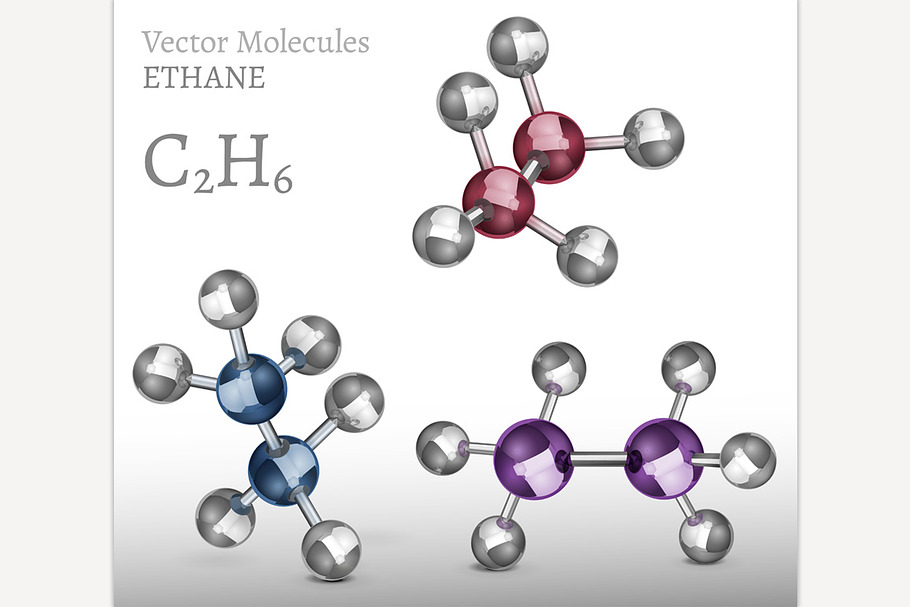 Ethane Molecule Set