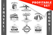 18 Travel Logos Templates