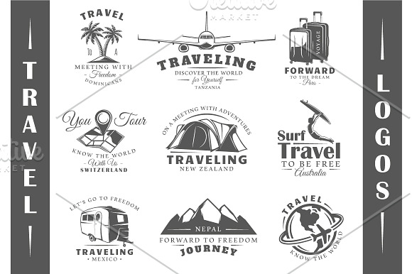 18 Travel Logos Templates in Logo Templates - product preview 2