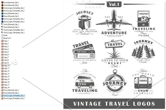 18 Travel Logos Templates in Logo Templates - product preview 5