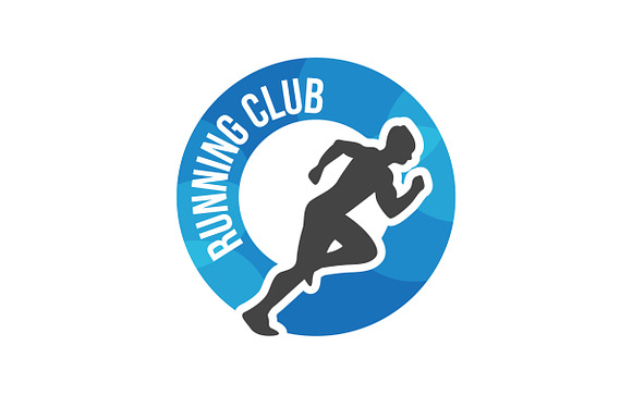 Marathon or Running club vector logo in Logo Templates - product preview 2