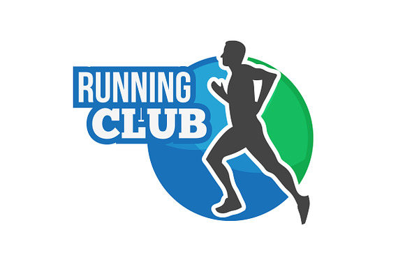 Marathon or Running club vector logo in Logo Templates - product preview 3