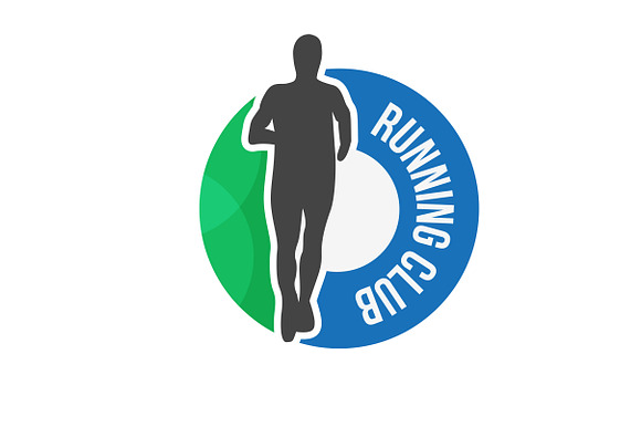 Marathon or Running club vector logo in Logo Templates - product preview 5