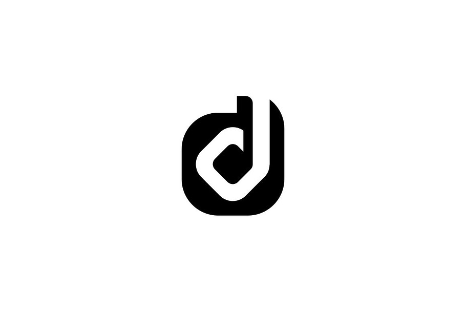 Letter D Logo Template 