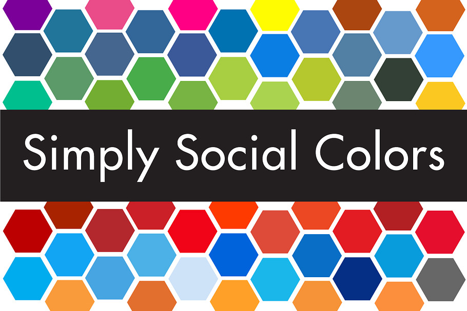 Simply Social Colors in Photoshop Color Palettes - product preview 8