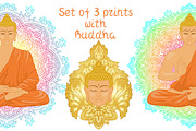 Buddha Print Set