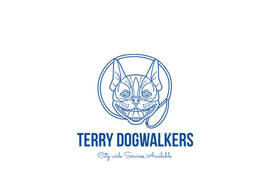 Terry Dogwalkers Logo in Logo Templates - product preview 8